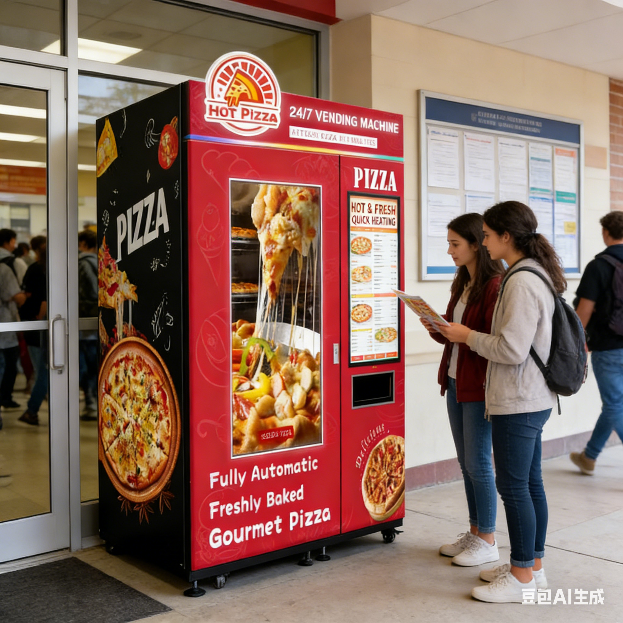 Popcorn Vending Machine - Pizza Machine Fully Automatic Manufacturer ODM