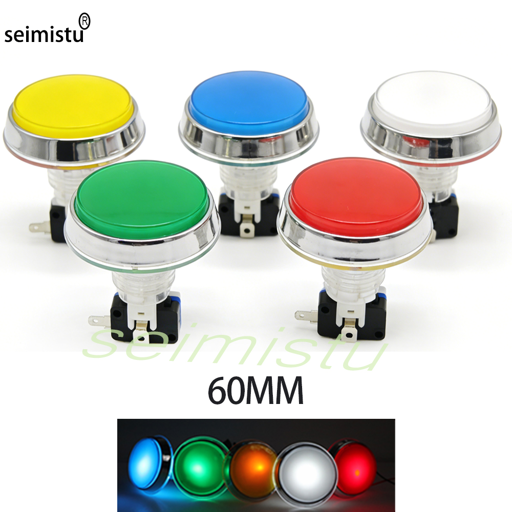 60mm Chrome 12V Flat Arcade LE – Arcade Games And Vending recenzja i cena