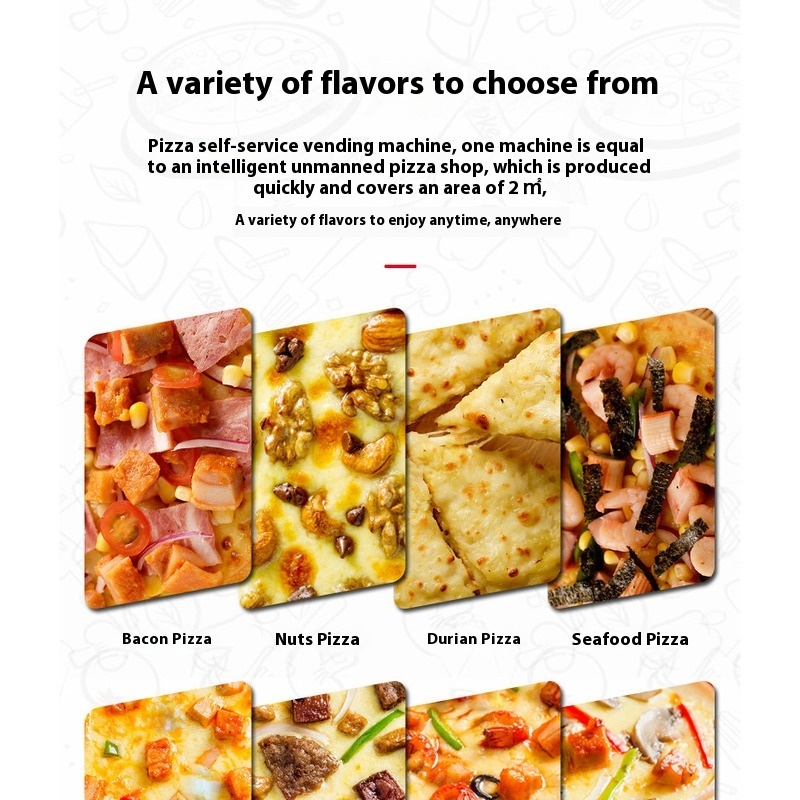 Pizza Vending Machine, Pizza M – Popcorn Vending Machine recenzja i cena