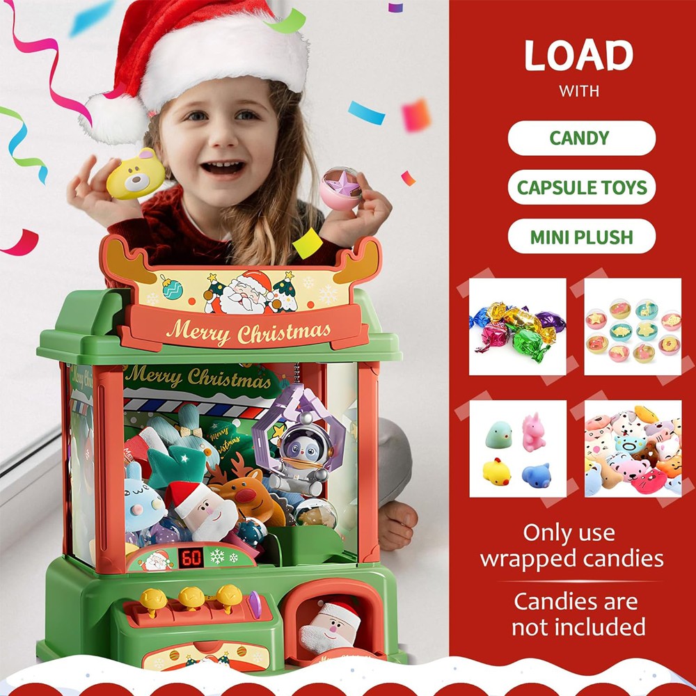 Christmas Claw Machine For Kid – Arcade And Vending recenzja i cena