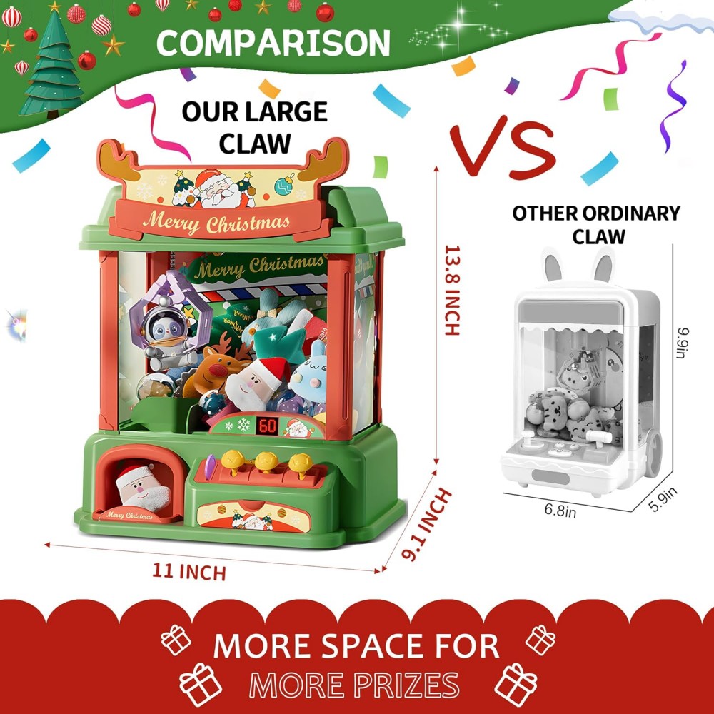Christmas Claw Machine For Kid – Arcade And Vending recenzja i cena