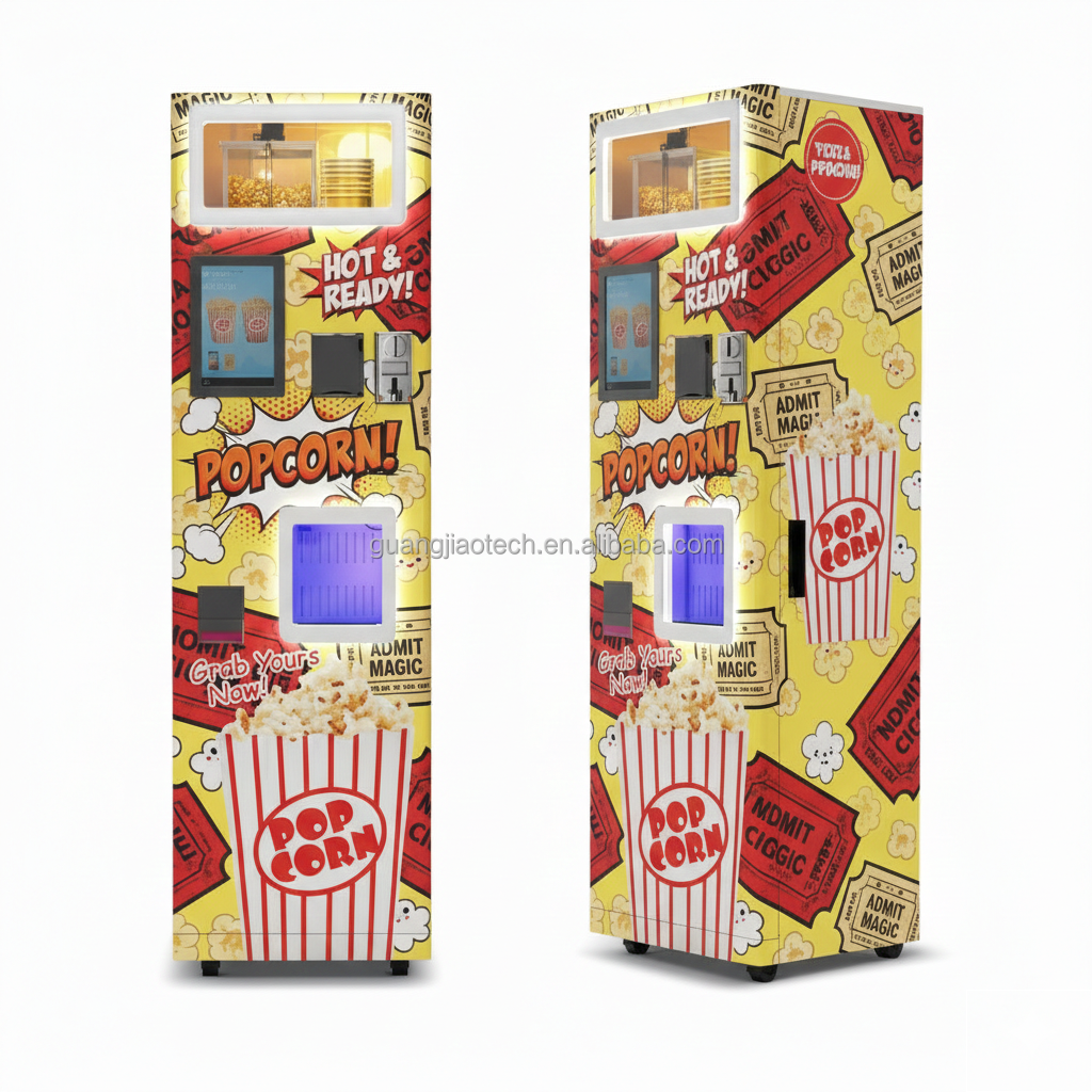 CE Commercial Snack Food Popco – Popcorn Vending Machine recenzja i cena