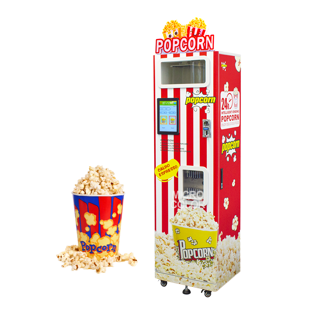 Full Automatic  Commercial Pop – Popcorn Vending Machine recenzja i cena