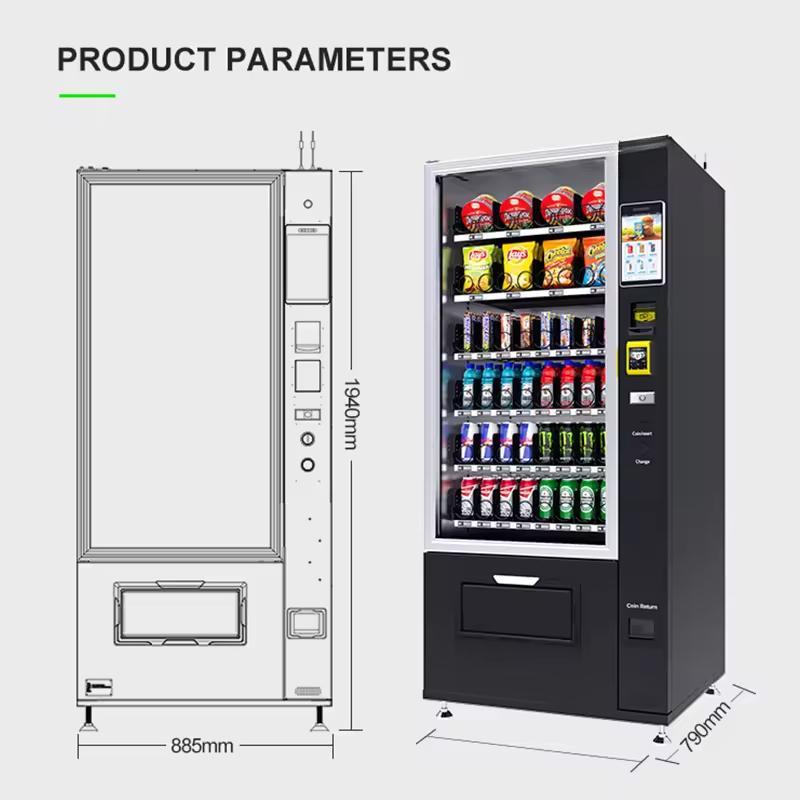 Automatic French Fries Vending – Commercial Vending Machine recenzja i cena