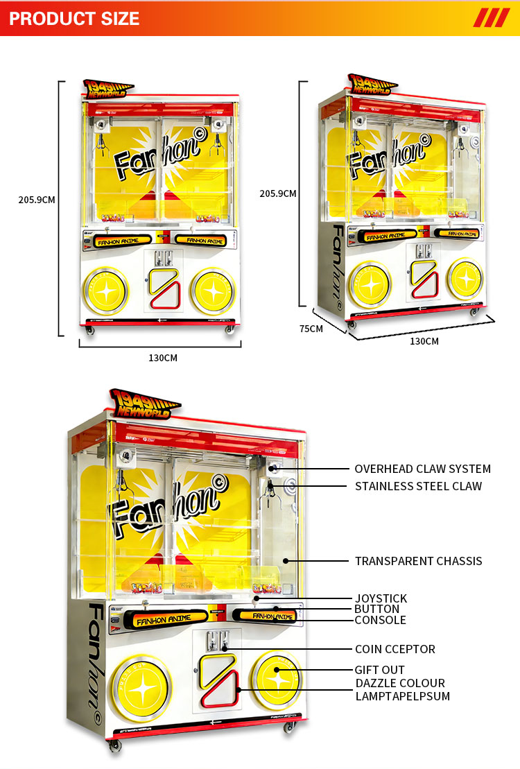Dual Player Blind Box Claw Mac – Arcade Game Coin recenzja i cena