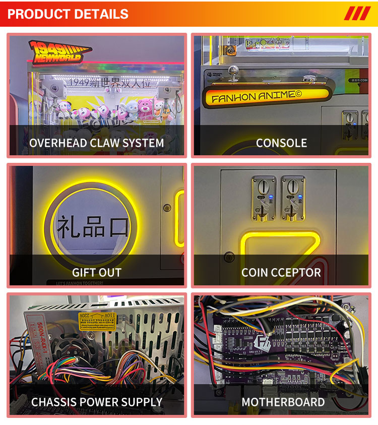 Dual Player Blind Box Claw Mac – Arcade Game Coin recenzja i cena