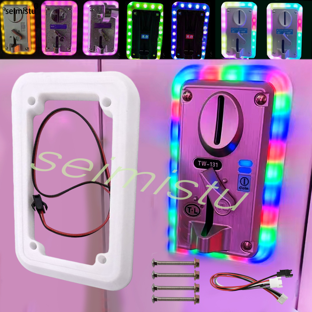 Coin acceptor LED Colorful LED – Arcade Games And Vending recenzja i cena