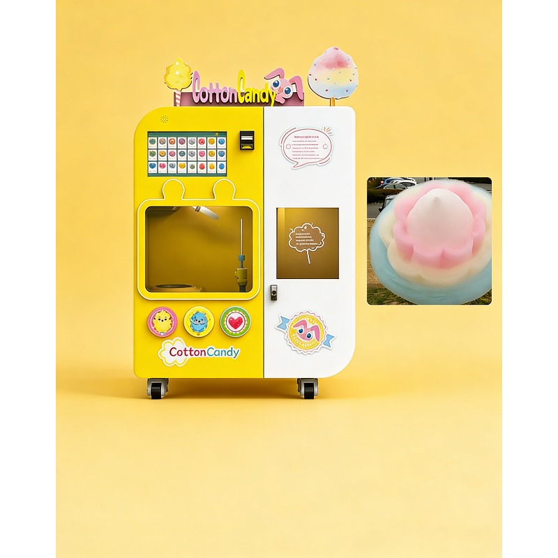 Fully Automatic Cotton Candy V – Commercial Vending Machine recenzja i cena