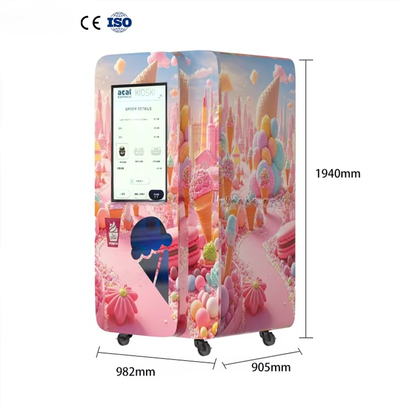 Soft Ice Cream Vending Machine – Commercial Vending Machine recenzja i cena