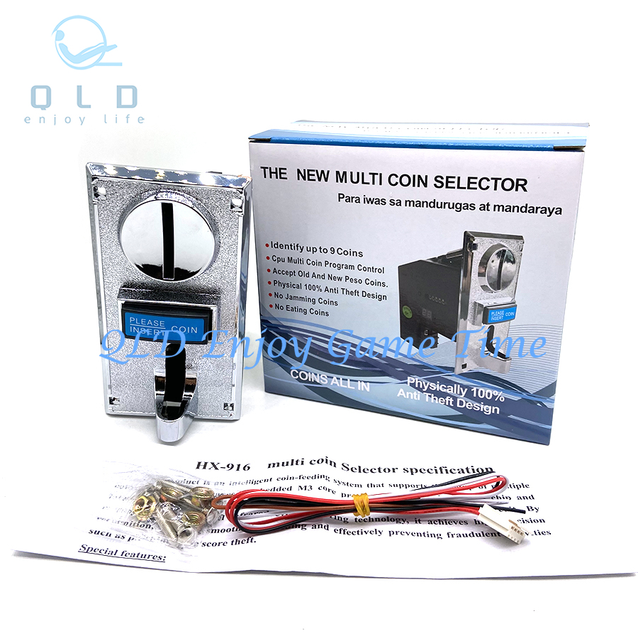 9-Type Multi Coin Acceptor 616 – Arcade Games And Vending recenzja i cena