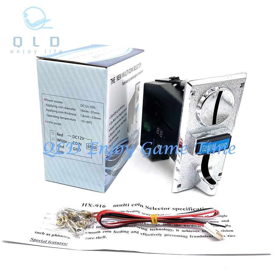 9-Type Multi Coin Acceptor 616 – Arcade Games And Vending recenzja i cena