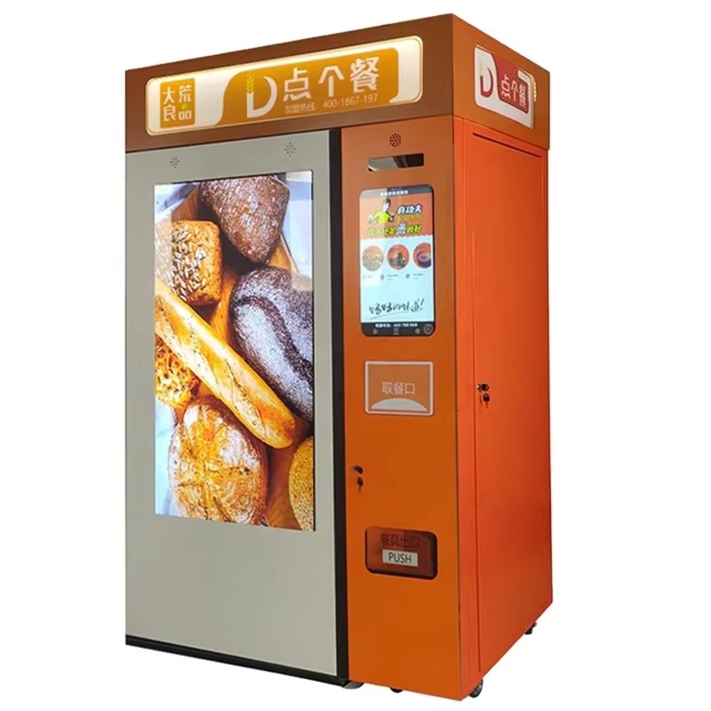 Outdoor Business Hot Food Box  – Popcorn Vending Machine recenzja i cena