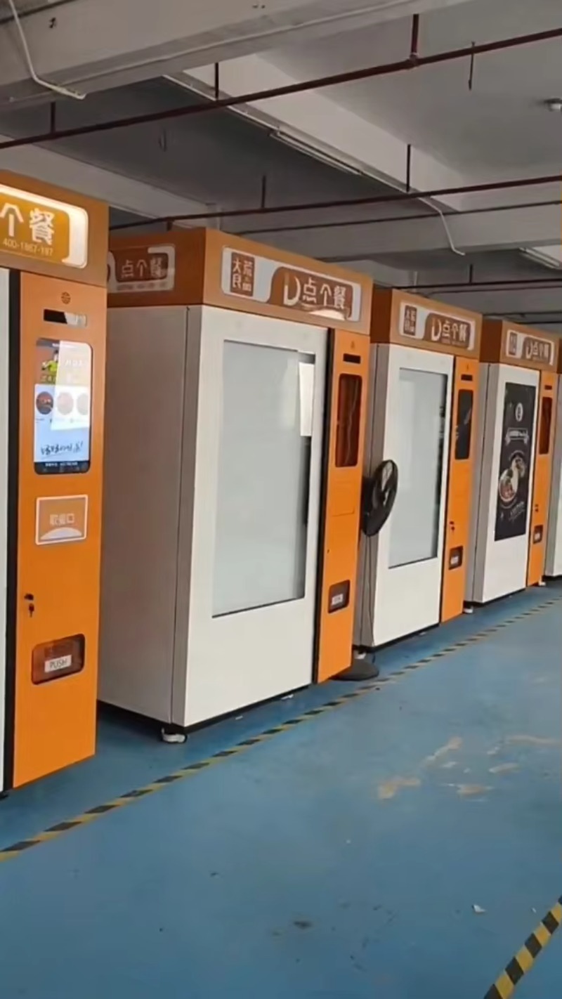 Outdoor Business Hot Food Box  – Popcorn Vending Machine recenzja i cena