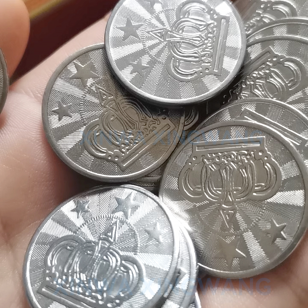 100PCS  Coins Tokens Stainless – Arcade Ticket Machine recenzja i cena