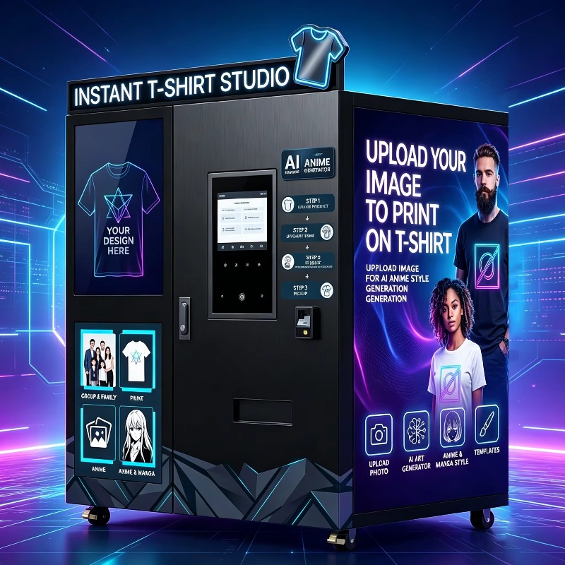 AI Intelligent Generation Clot – Popcorn Vending Machine recenzja i cena