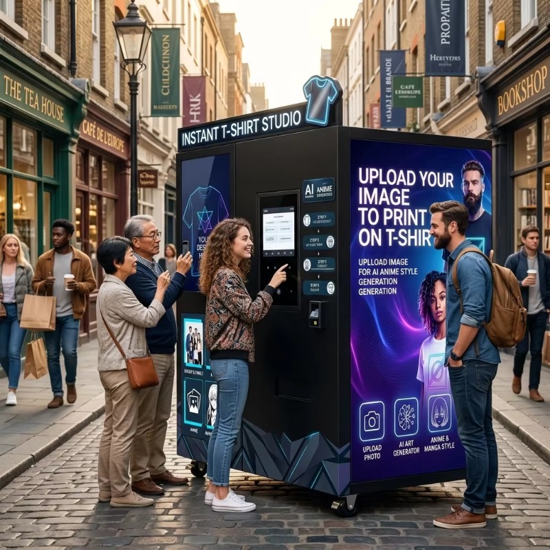 AI Intelligent Generation Clot – Popcorn Vending Machine recenzja i cena