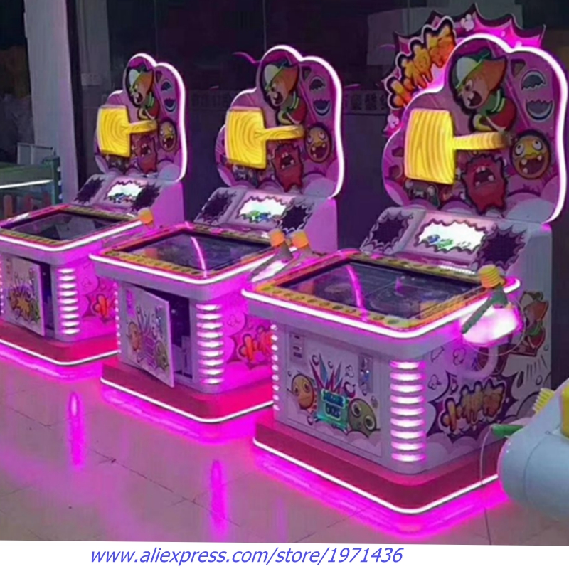 Hammer Hitting Video Games Amu – Arcade Ticket Machine recenzja i cena