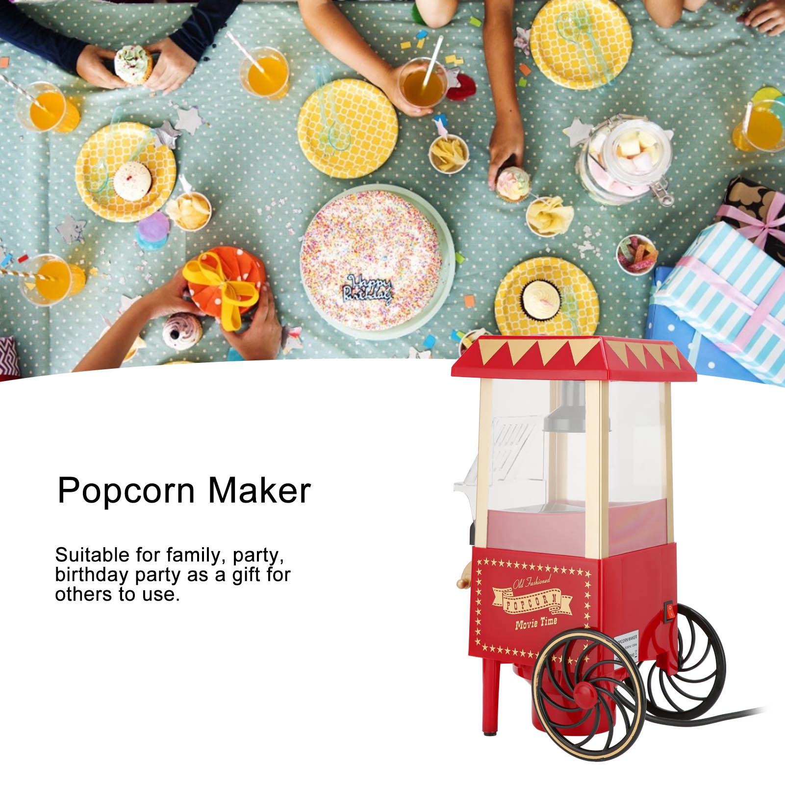 Automatic Popcorn Popper Popco – Popcorn Vending Machine recenzja i cena