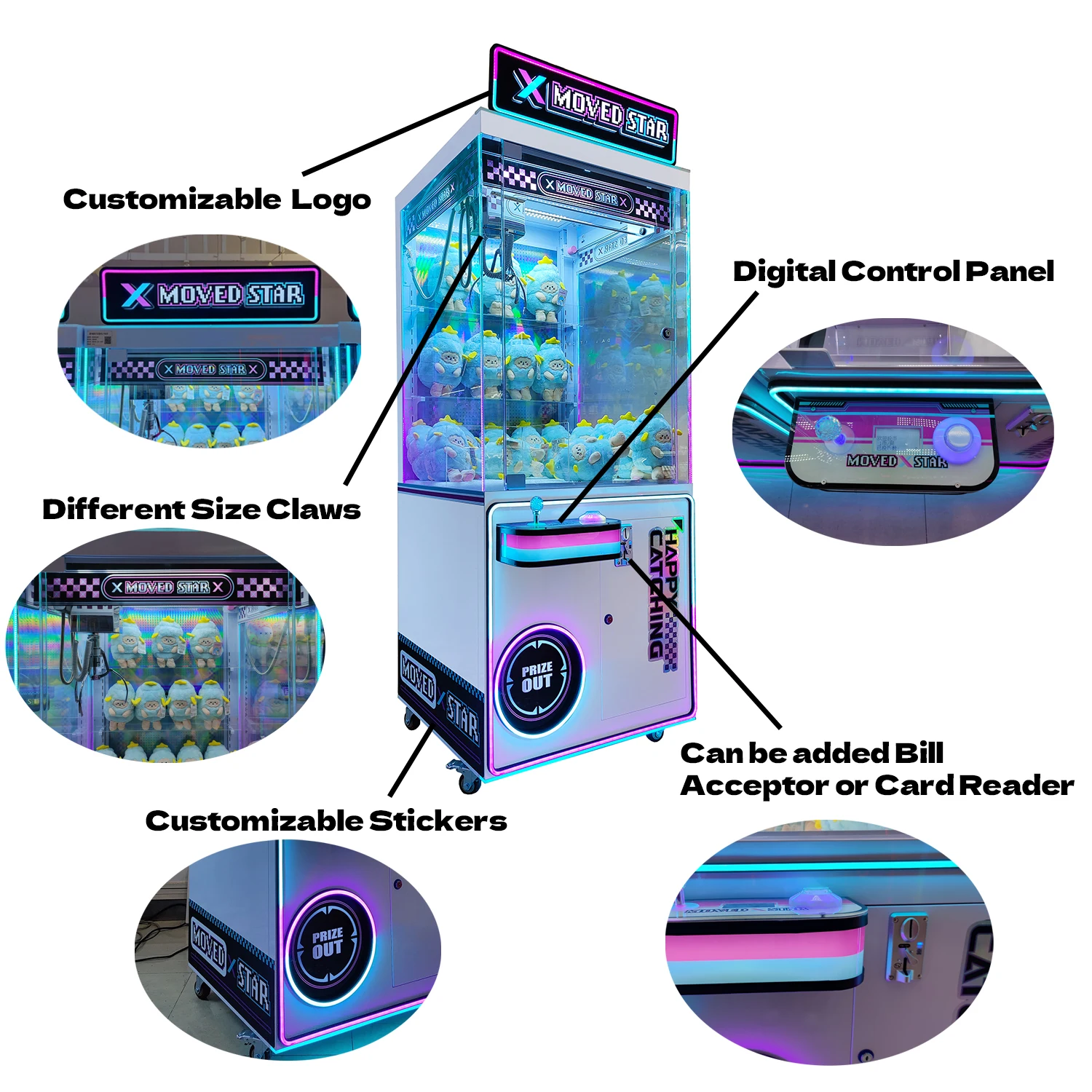 Neofuns Japanese Commercial Ch – Japanese Arcade Vending Machine recenzja i cena