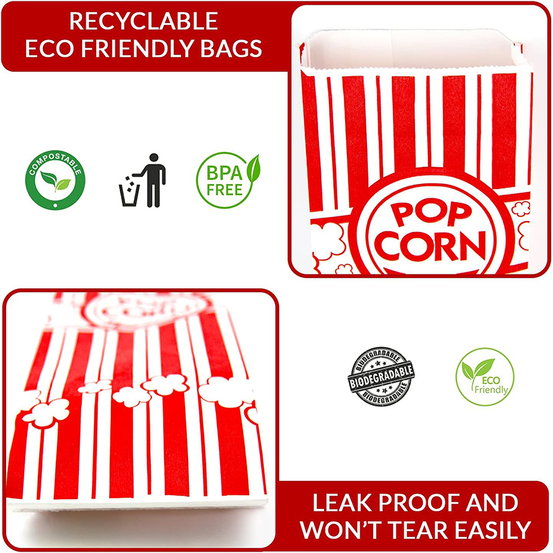 Paper Popcorn Bags Pop Corner  – Popcorn Vending Machine recenzja i cena