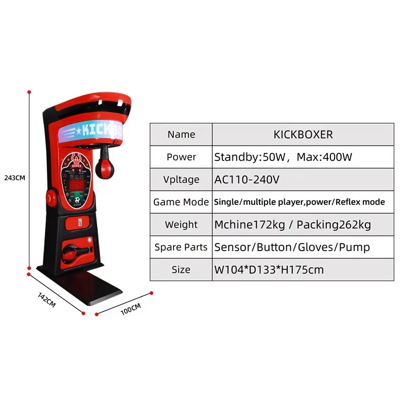 FL Wholesale New Kickboxer Coi – Arcade And Vending recenzja i cena